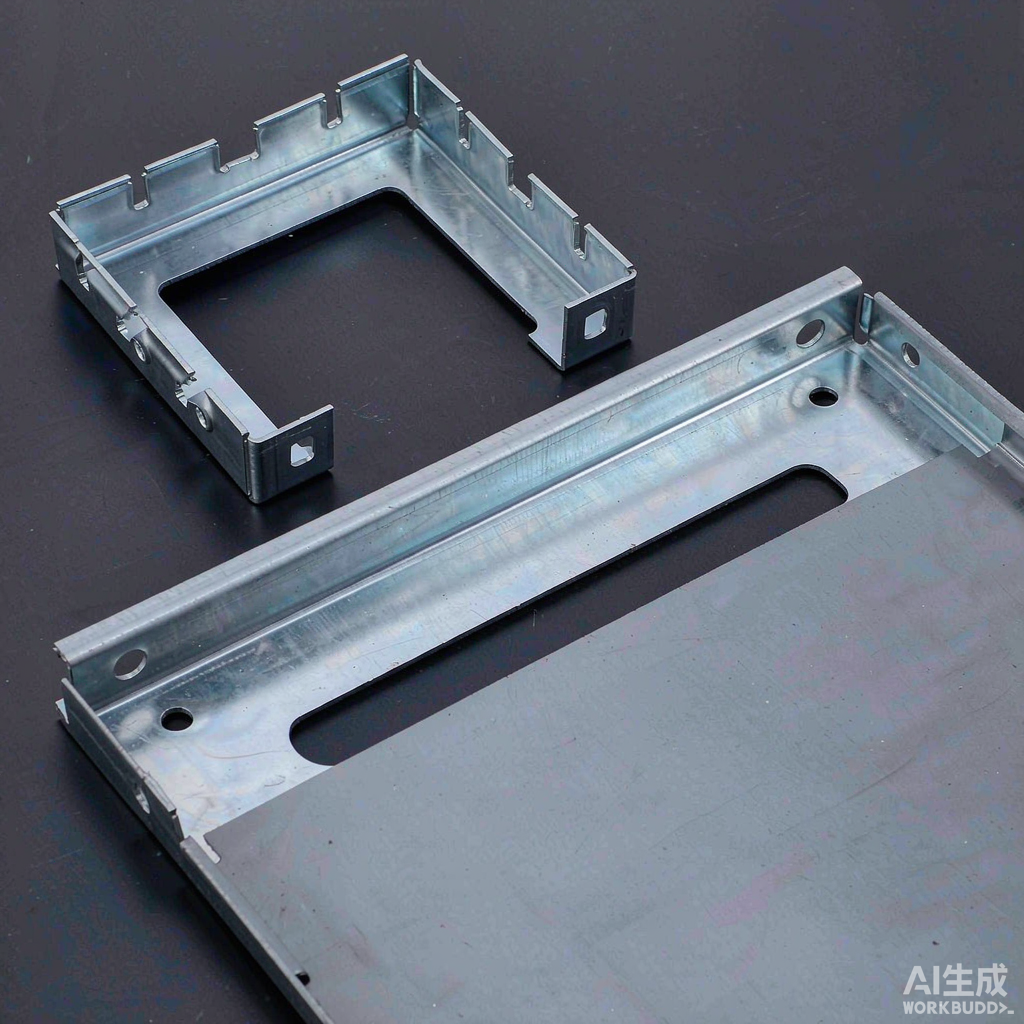 Stamped sheet metal brackets